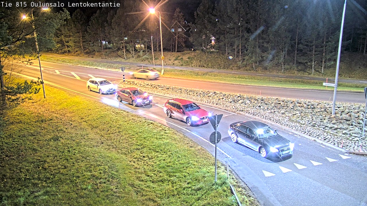 Kelikamerat Kuva Tie 816 Oulunsalo, Lentokentäntie, Oulu, Pohjois-Pohjanmaa