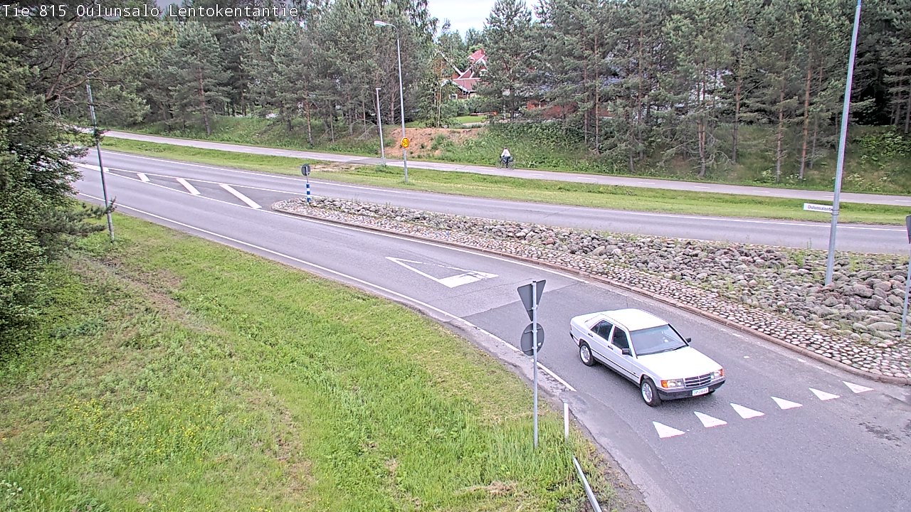 Kelikamerat Kuva Tie 816 Oulunsalo, Lentokentäntie, Oulu, Pohjois-Pohjanmaa