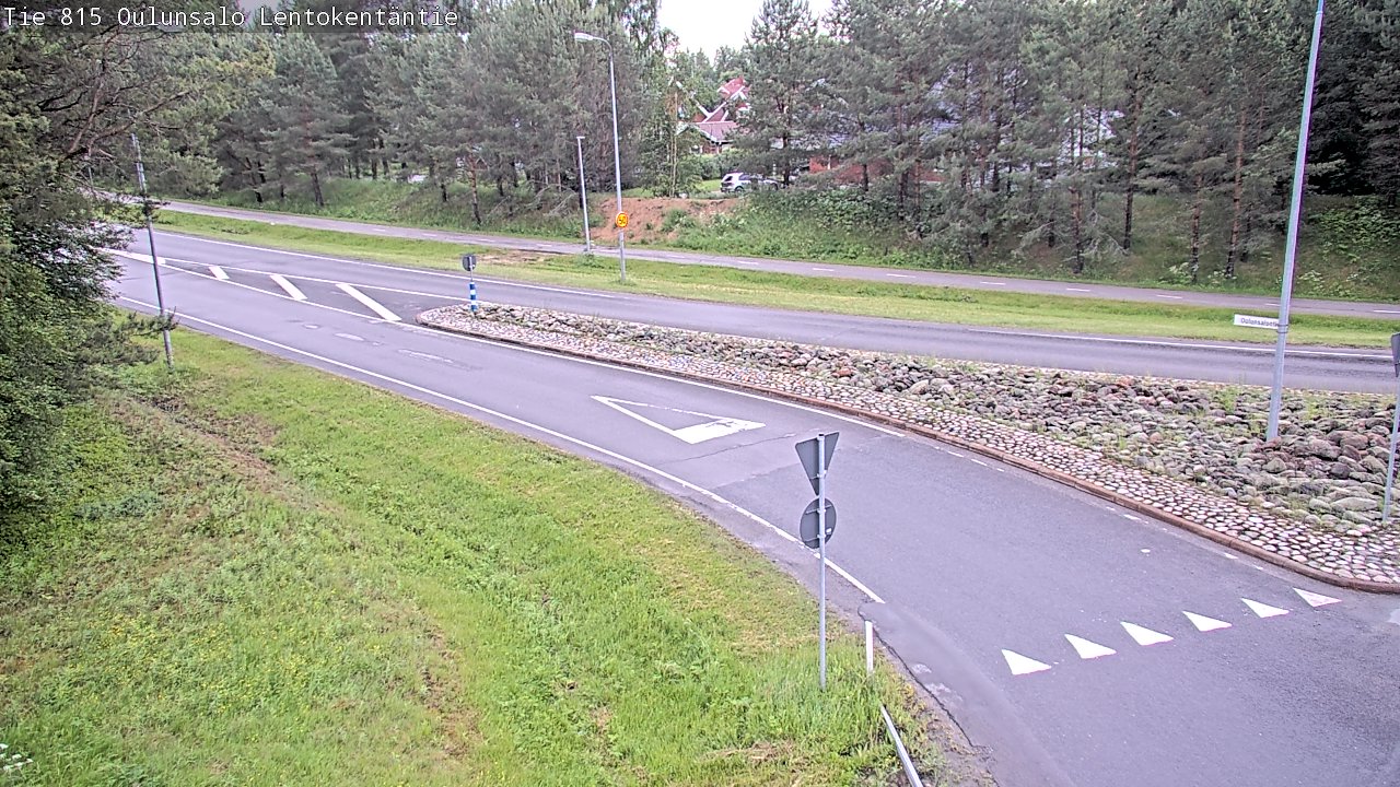 Kelikamerat Kuva Tie 816 Oulunsalo, Lentokentäntie, Oulu, Pohjois-Pohjanmaa