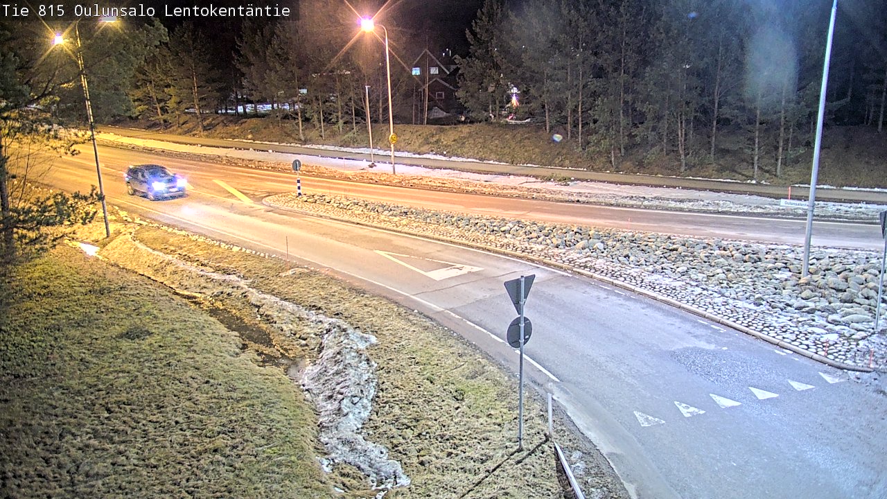 Kelikamerat Kuva Tie 816 Oulunsalo, Lentokentäntie, Oulu, Pohjois-Pohjanmaa