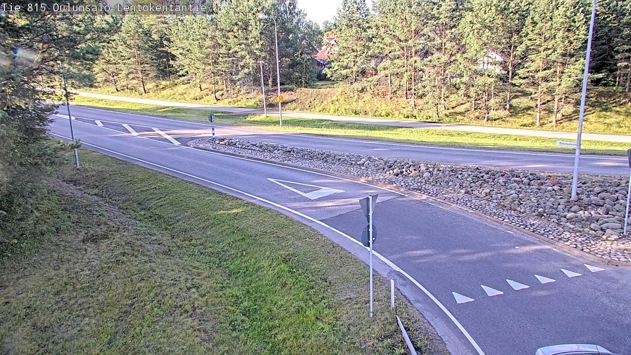 Kelikamerat Kuva Tie 816 Oulunsalo, Lentokentäntie, Oulu, Pohjois-Pohjanmaa