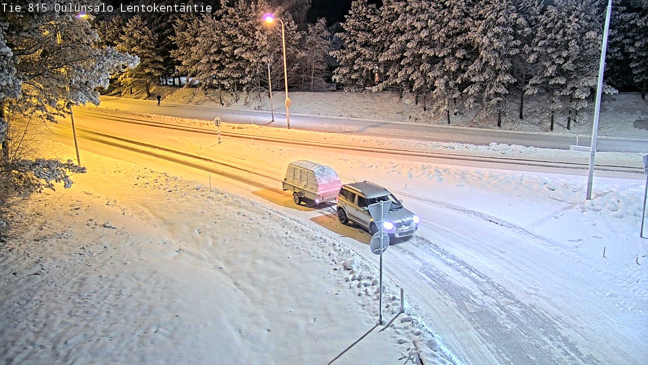 Kelikamerat Kuva Tie 816 Oulunsalo, Lentokentäntie, Oulu, Pohjois-Pohjanmaa