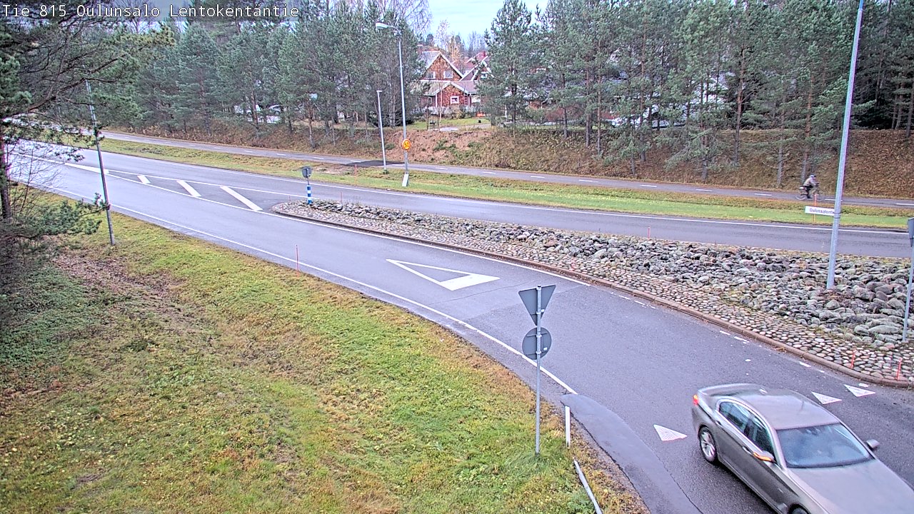 Kelikamerat Kuva Tie 816 Oulunsalo, Lentokentäntie, Oulu, Pohjois-Pohjanmaa