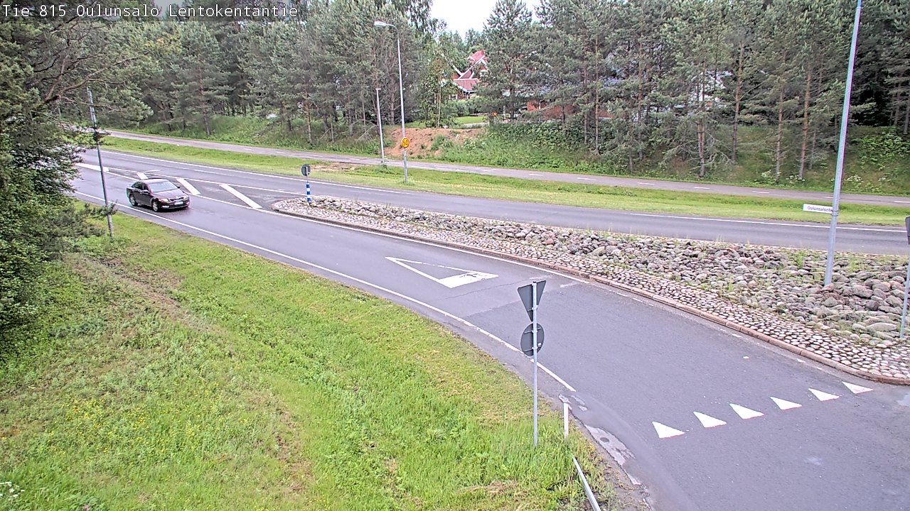 Kelikamerat Kuva Tie 816 Oulunsalo, Lentokentäntie, Oulu, Pohjois-Pohjanmaa