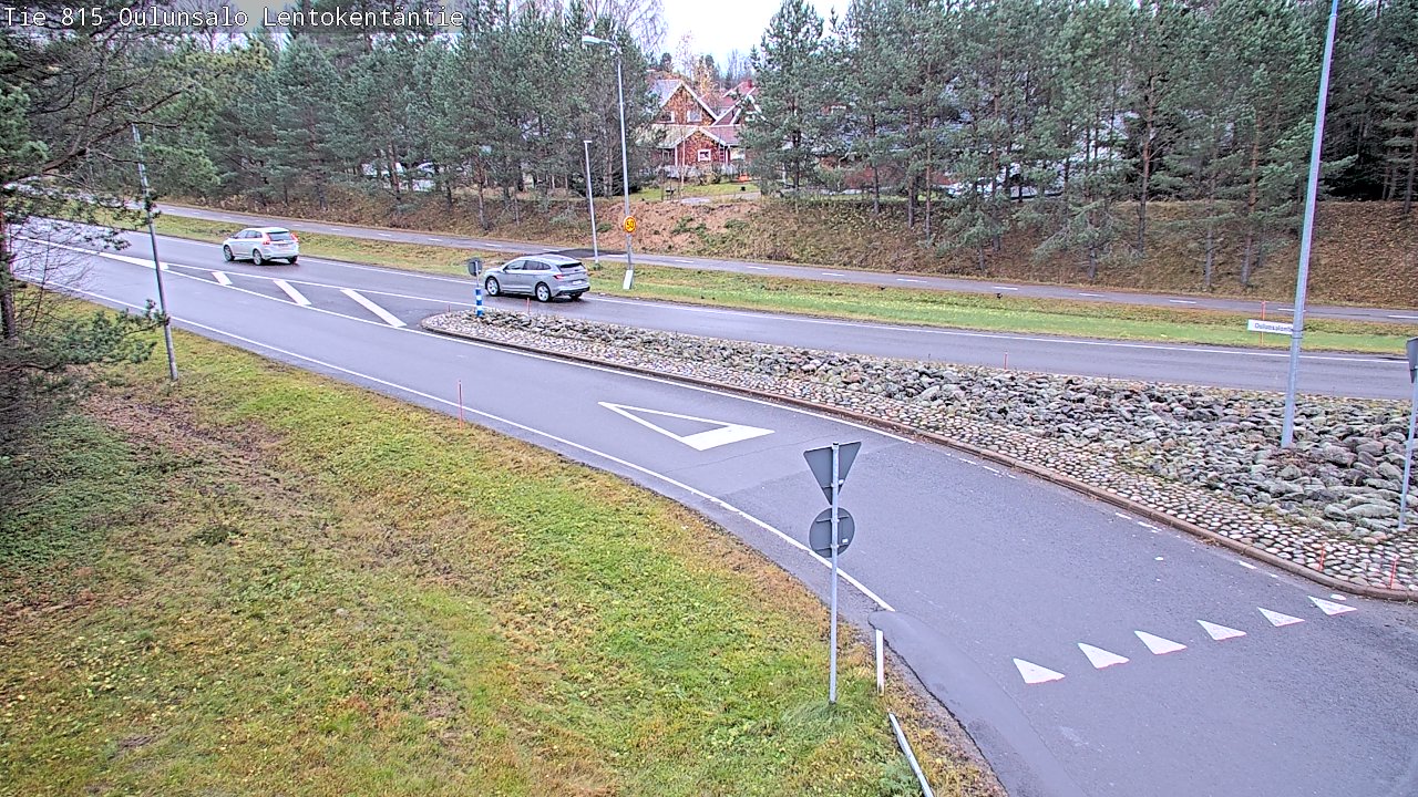 Kelikamerat Kuva Tie 816 Oulunsalo, Lentokentäntie, Oulu, Pohjois-Pohjanmaa