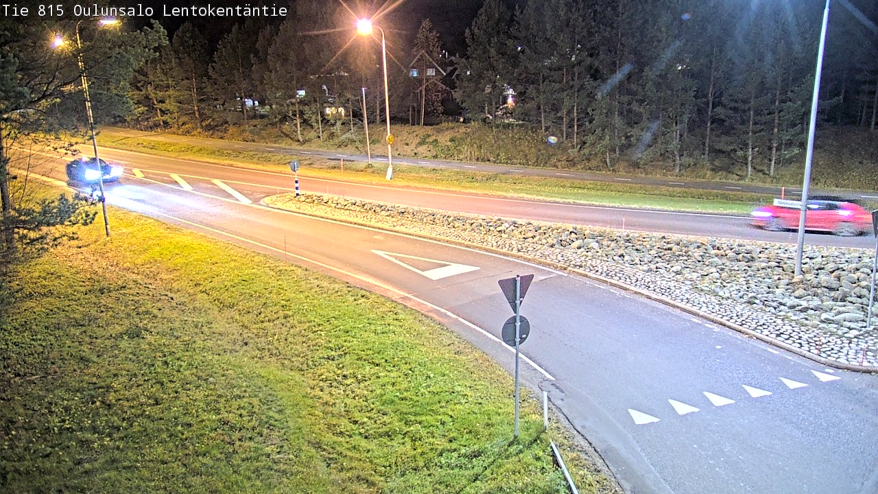 Kelikamerat Kuva Tie 816 Oulunsalo, Lentokentäntie, Oulu, Pohjois-Pohjanmaa