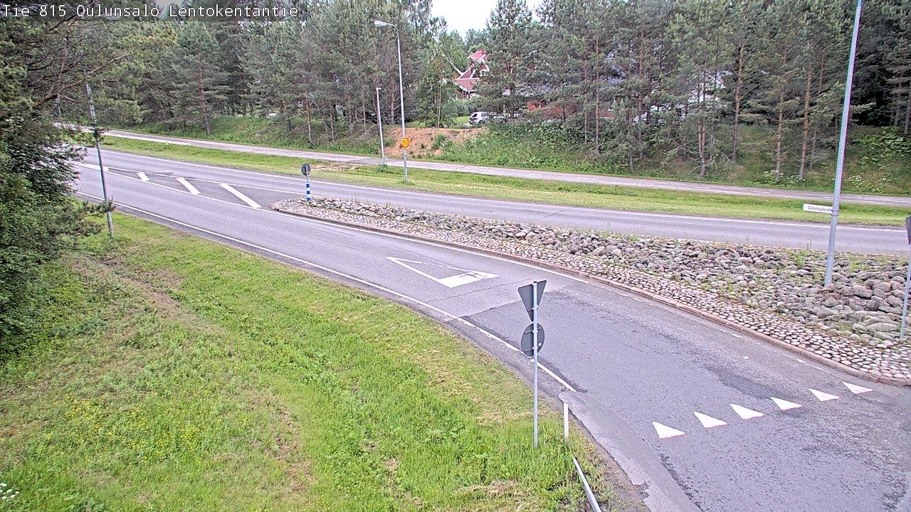Kelikamerat Kuva Tie 816 Oulunsalo, Lentokentäntie, Oulu, Pohjois-Pohjanmaa