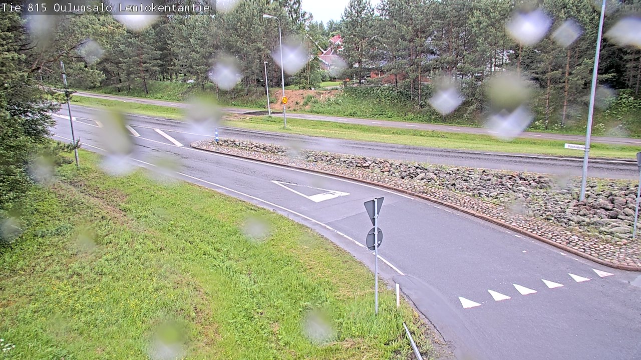 Weather Camera Image Road 816 Oulunsalo, Lentokentäntie, Oulu, Pohjois-Pohjanmaa