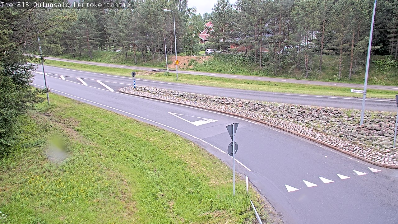 Kelikamerat Kuva Tie 816 Oulunsalo, Lentokentäntie, Oulu, Pohjois-Pohjanmaa