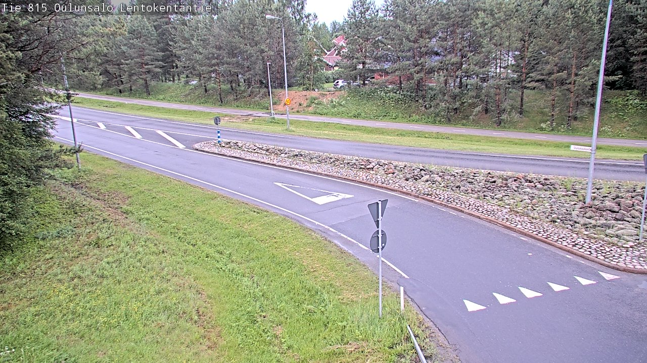 Kelikamerat Kuva Tie 816 Oulunsalo, Lentokentäntie, Oulu, Pohjois-Pohjanmaa
