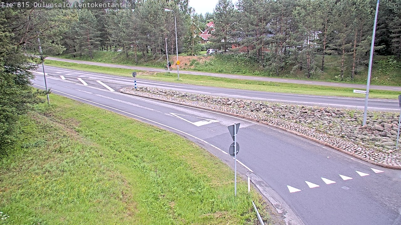 Kelikamerat Kuva Tie 816 Oulunsalo, Lentokentäntie, Oulu, Pohjois-Pohjanmaa