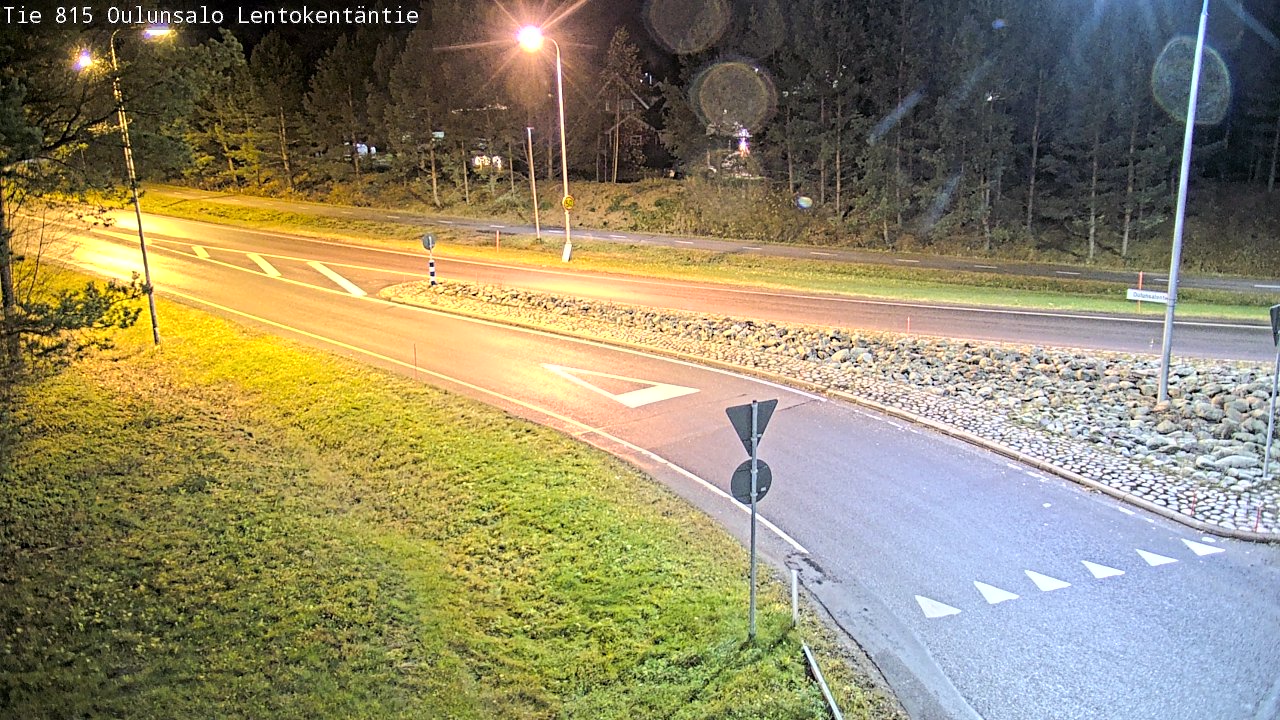 Kelikamerat Kuva Tie 816 Oulunsalo, Lentokentäntie, Oulu, Pohjois-Pohjanmaa