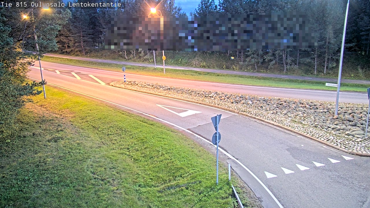 Kelikamerat Kuva Tie 816 Oulunsalo, Lentokentäntie, Oulu, Pohjois-Pohjanmaa