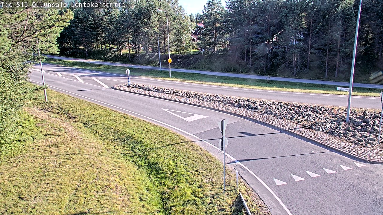 Kelikamerat Kuva Tie 816 Oulunsalo, Lentokentäntie, Oulu, Pohjois-Pohjanmaa