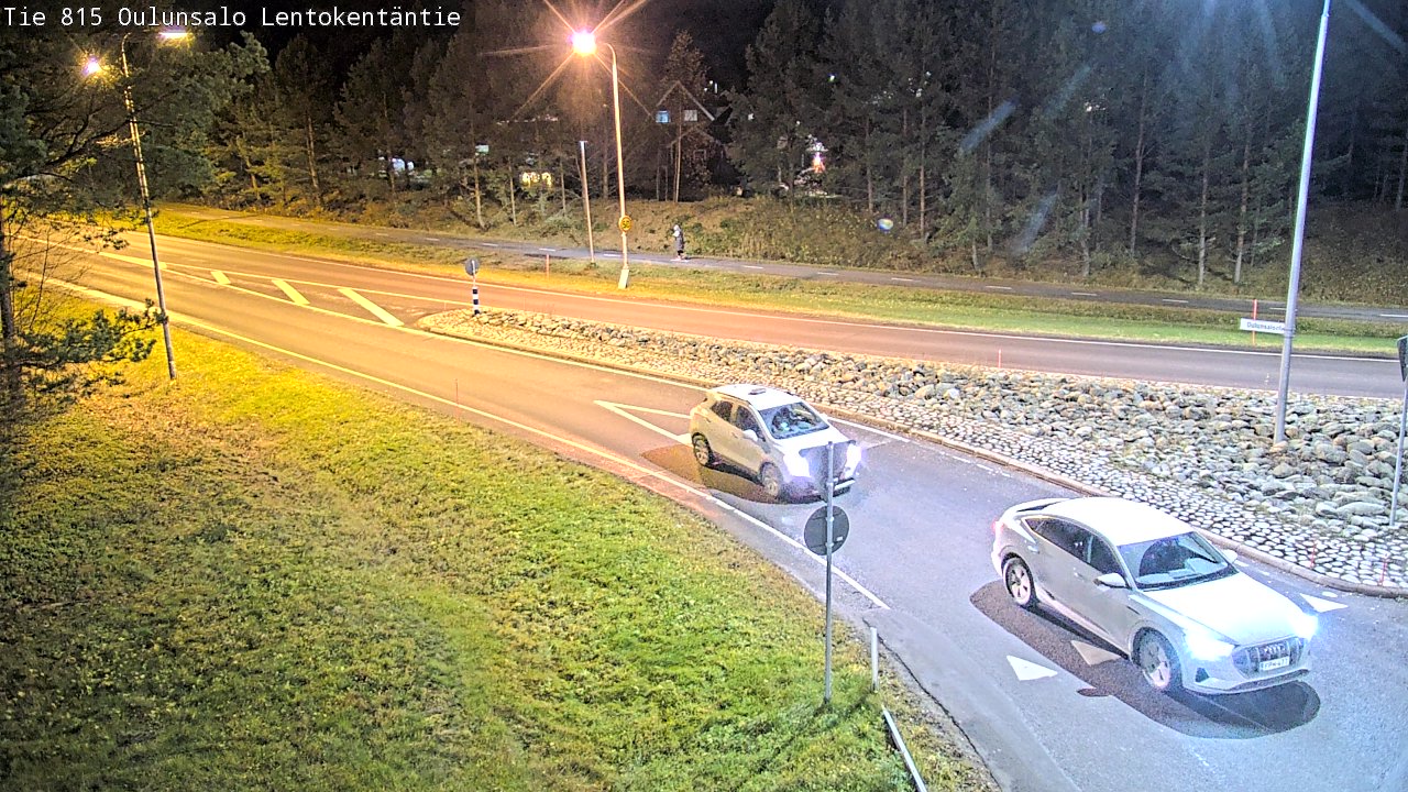 Kelikamerat Kuva Tie 816 Oulunsalo, Lentokentäntie, Oulu, Pohjois-Pohjanmaa