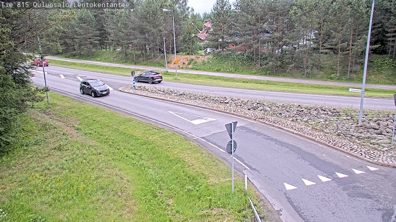 Kelikamerat Kuva Tie 816 Oulunsalo, Lentokentäntie, Oulu, Pohjois-Pohjanmaa