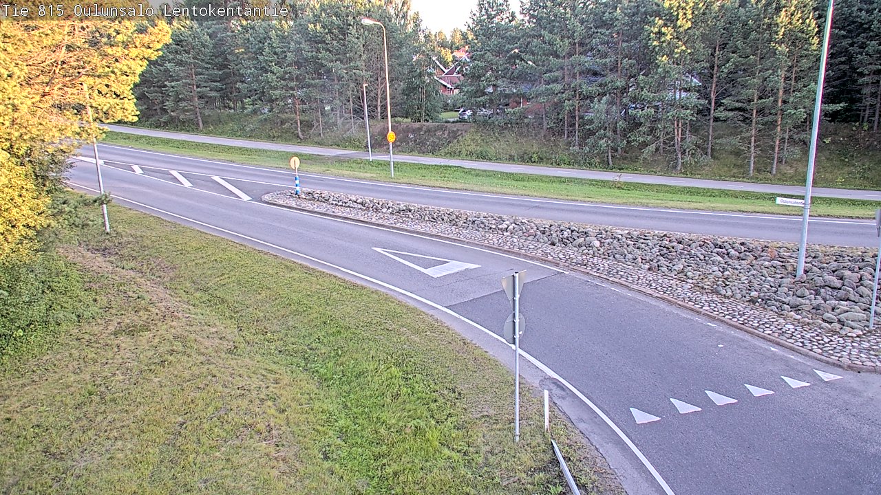 Kelikamerat Kuva Tie 816 Oulunsalo, Lentokentäntie, Oulu, Pohjois-Pohjanmaa
