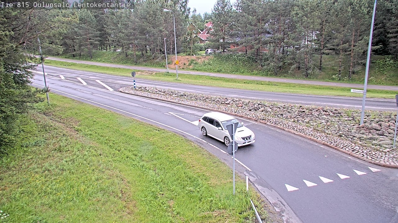 Kelikamerat Kuva Tie 816 Oulunsalo, Lentokentäntie, Oulu, Pohjois-Pohjanmaa