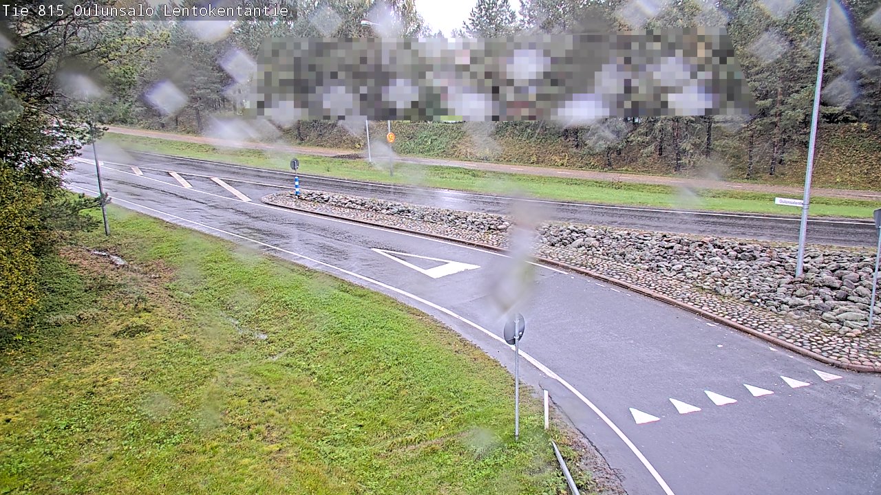 Weather Camera Image Road 816 Oulunsalo, Lentokentäntie, Oulu, Pohjois-Pohjanmaa
