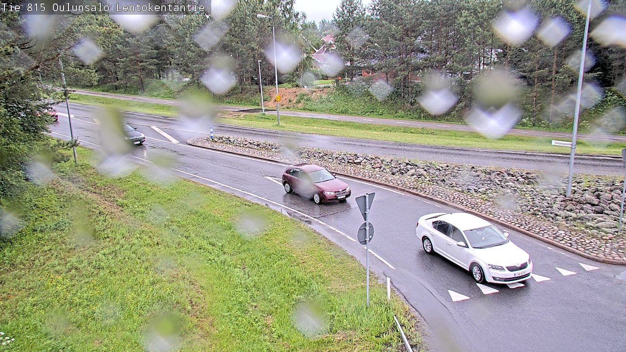 Weather Camera Image Road 816 Oulunsalo, Lentokentäntie, Oulu, Pohjois-Pohjanmaa