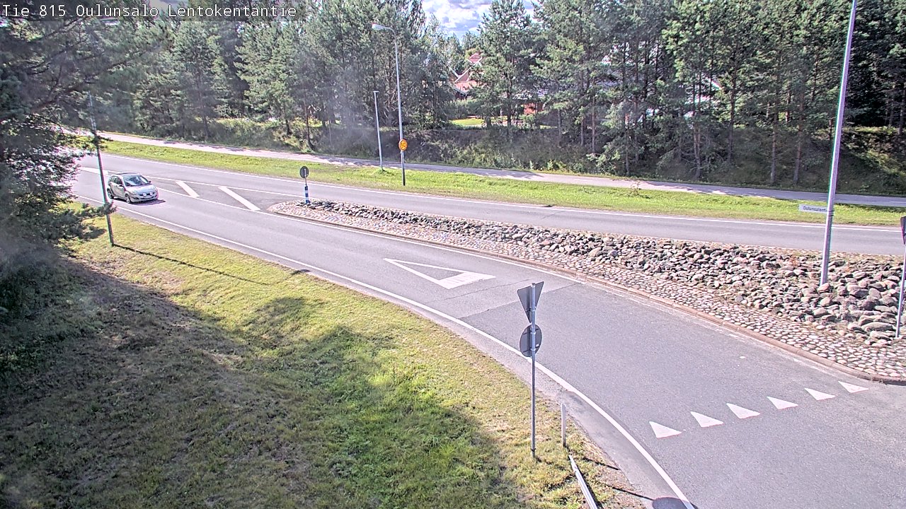 Kelikamerat Kuva Tie 816 Oulunsalo, Lentokentäntie, Oulu, Pohjois-Pohjanmaa