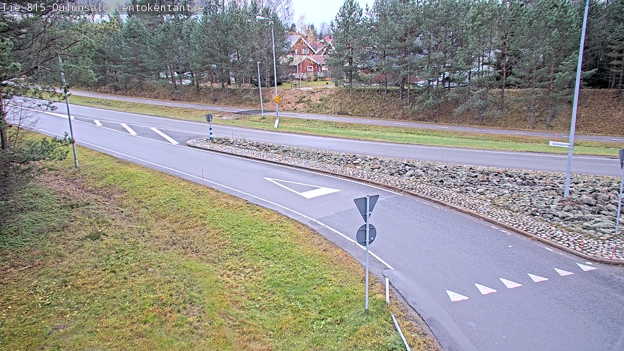 Kelikamerat Kuva Tie 816 Oulunsalo, Lentokentäntie, Oulu, Pohjois-Pohjanmaa