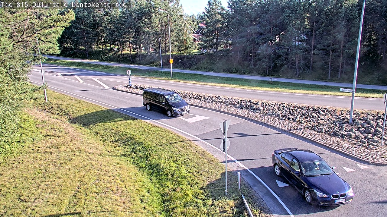 Kelikamerat Kuva Tie 816 Oulunsalo, Lentokentäntie, Oulu, Pohjois-Pohjanmaa