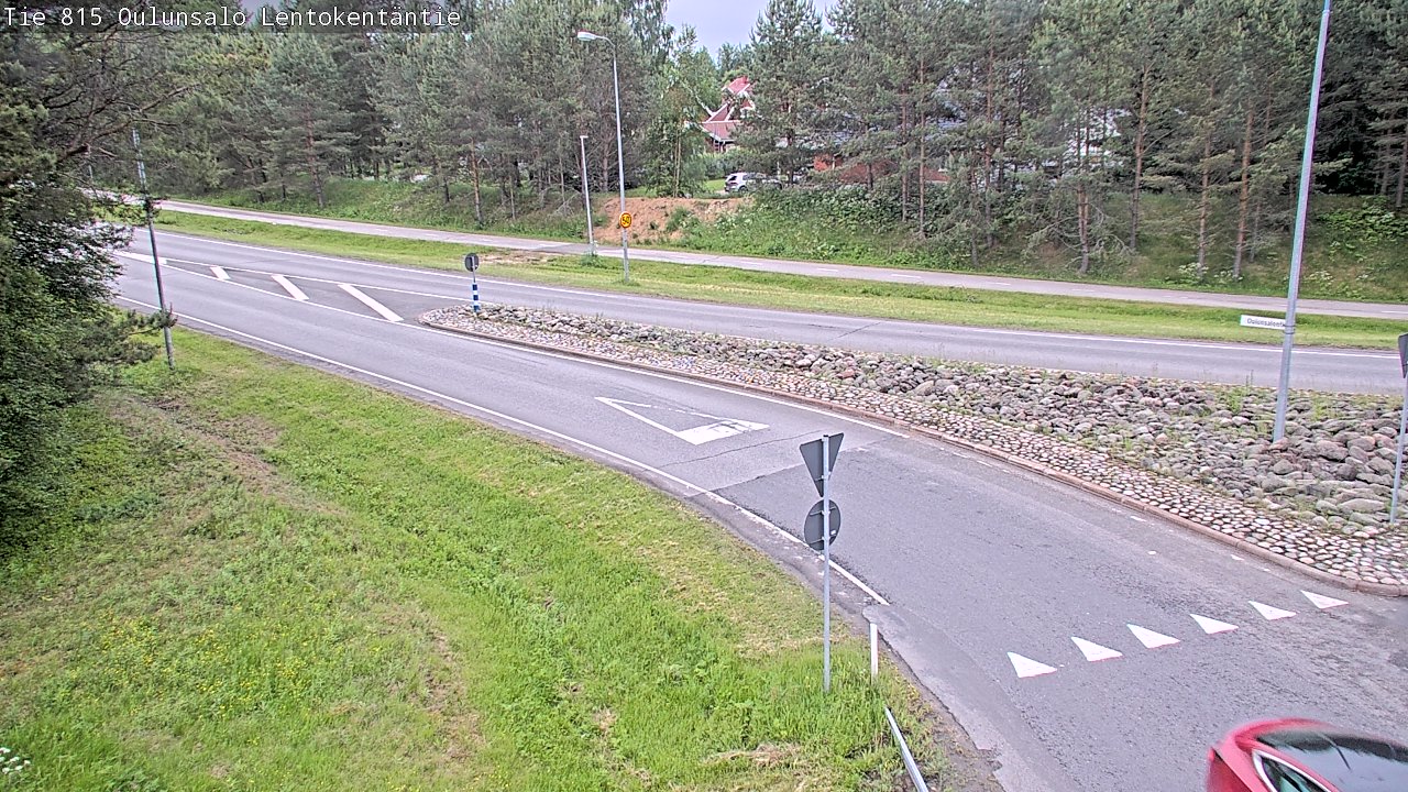 Kelikamerat Kuva Tie 816 Oulunsalo, Lentokentäntie, Oulu, Pohjois-Pohjanmaa