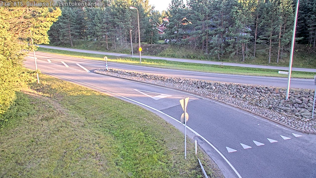 Kelikamerat Kuva Tie 816 Oulunsalo, Lentokentäntie, Oulu, Pohjois-Pohjanmaa