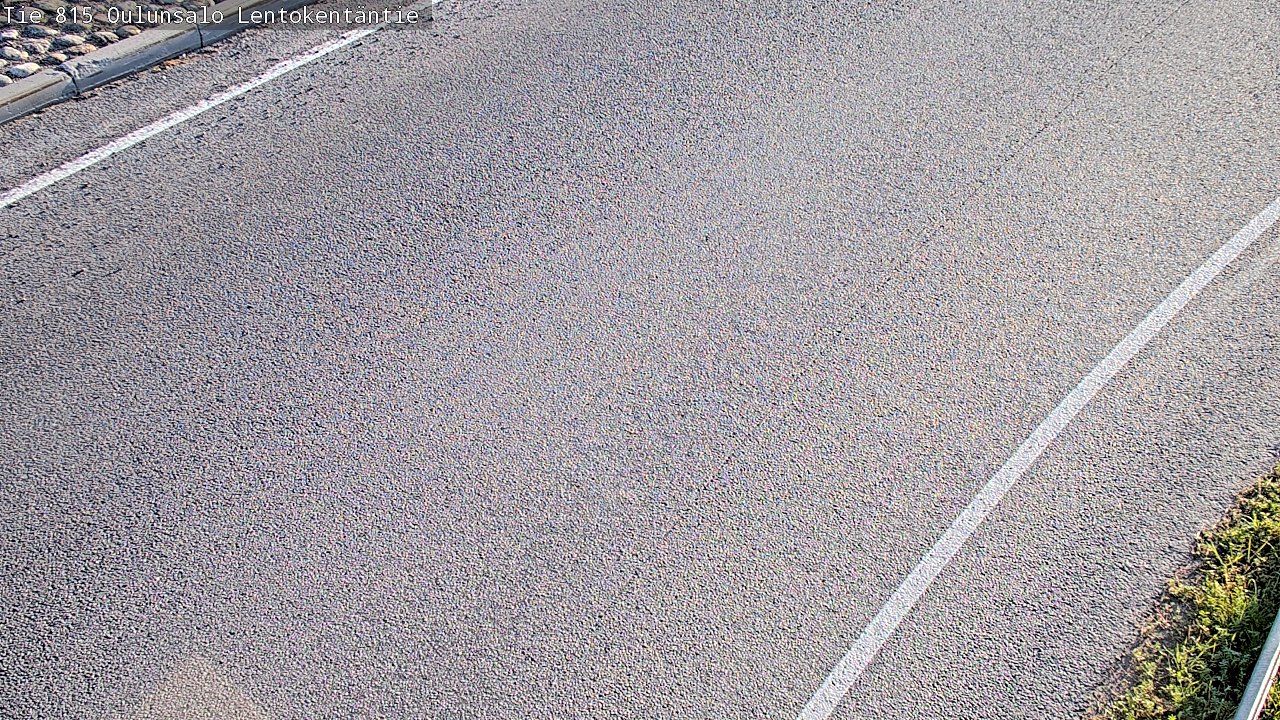 Weather Camera Image Road 816 Oulunsalo, Lentokentäntie, Oulu, Pohjois-Pohjanmaa
