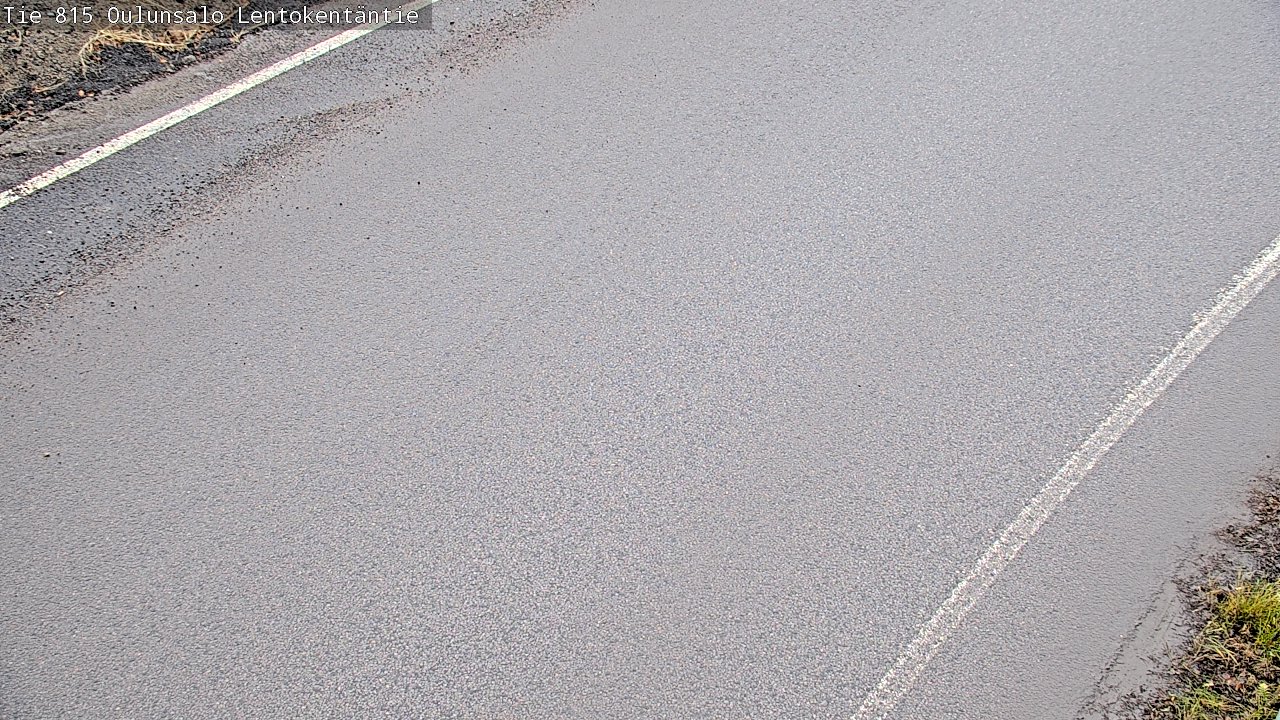 Weather Camera Image Road 816 Oulunsalo, Lentokentäntie, Oulu, Pohjois-Pohjanmaa