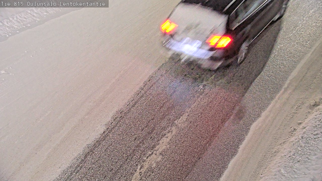 Kelikamerat Kuva Tie 816 Oulunsalo, Lentokentäntie, Oulu, Pohjois-Pohjanmaa