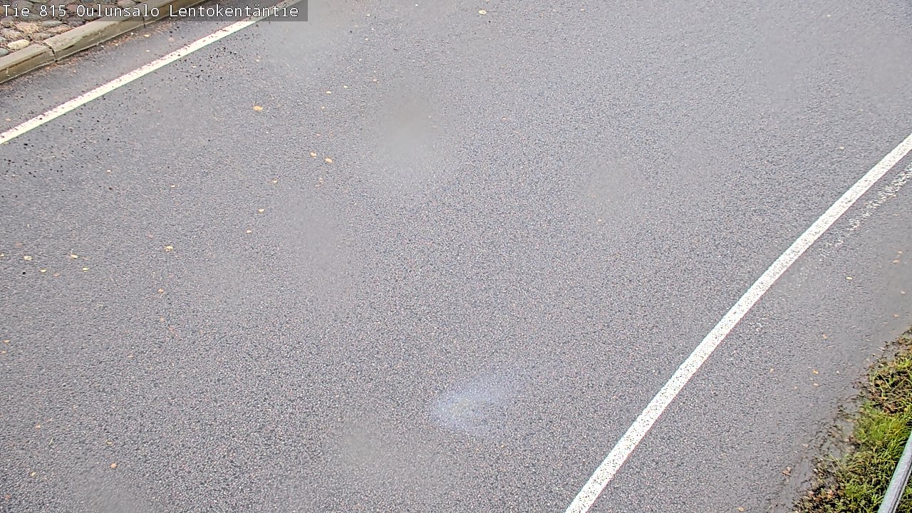 Weather Camera Image Road 816 Oulunsalo, Lentokentäntie, Oulu, Pohjois-Pohjanmaa