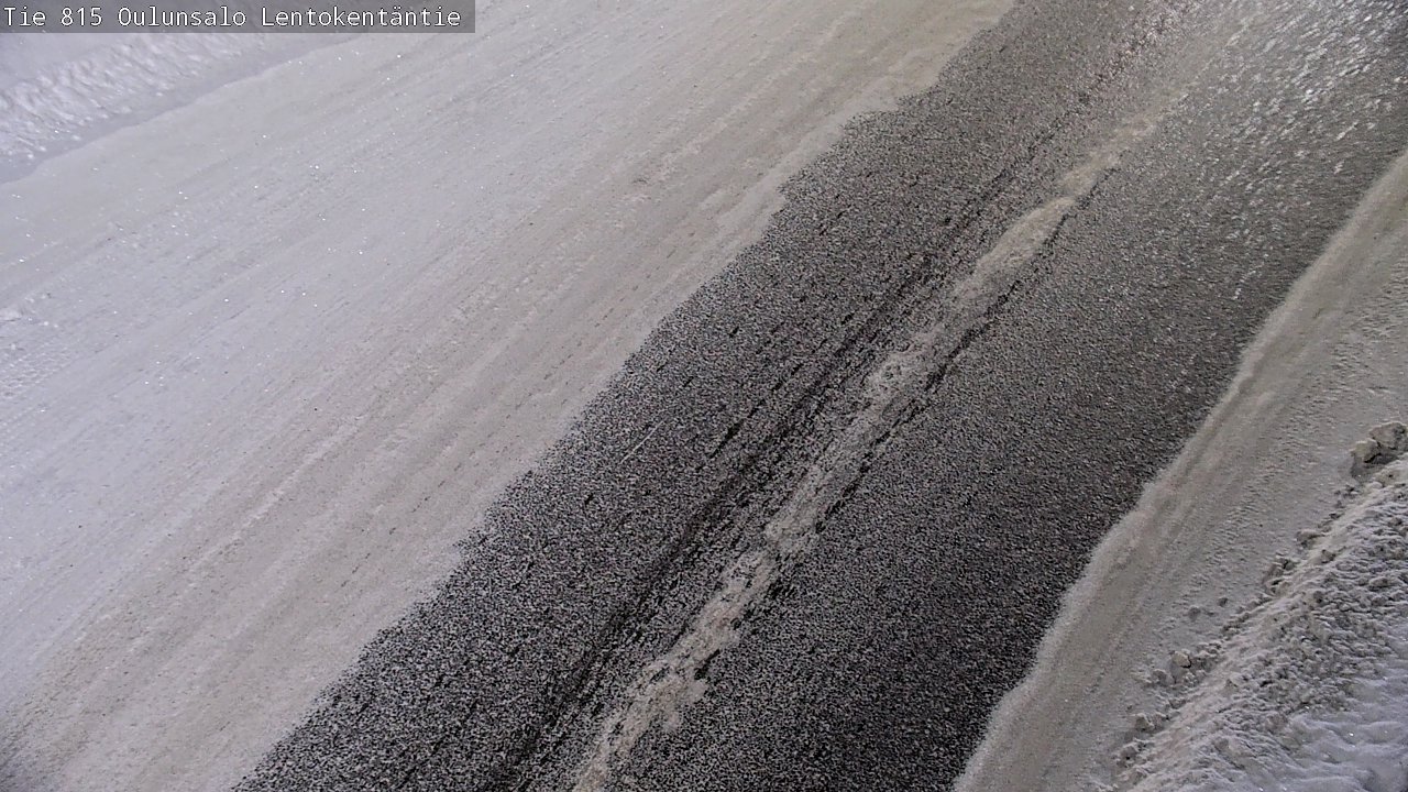 Weather Camera Image Road 816 Oulunsalo, Lentokentäntie, Oulu, Pohjois-Pohjanmaa