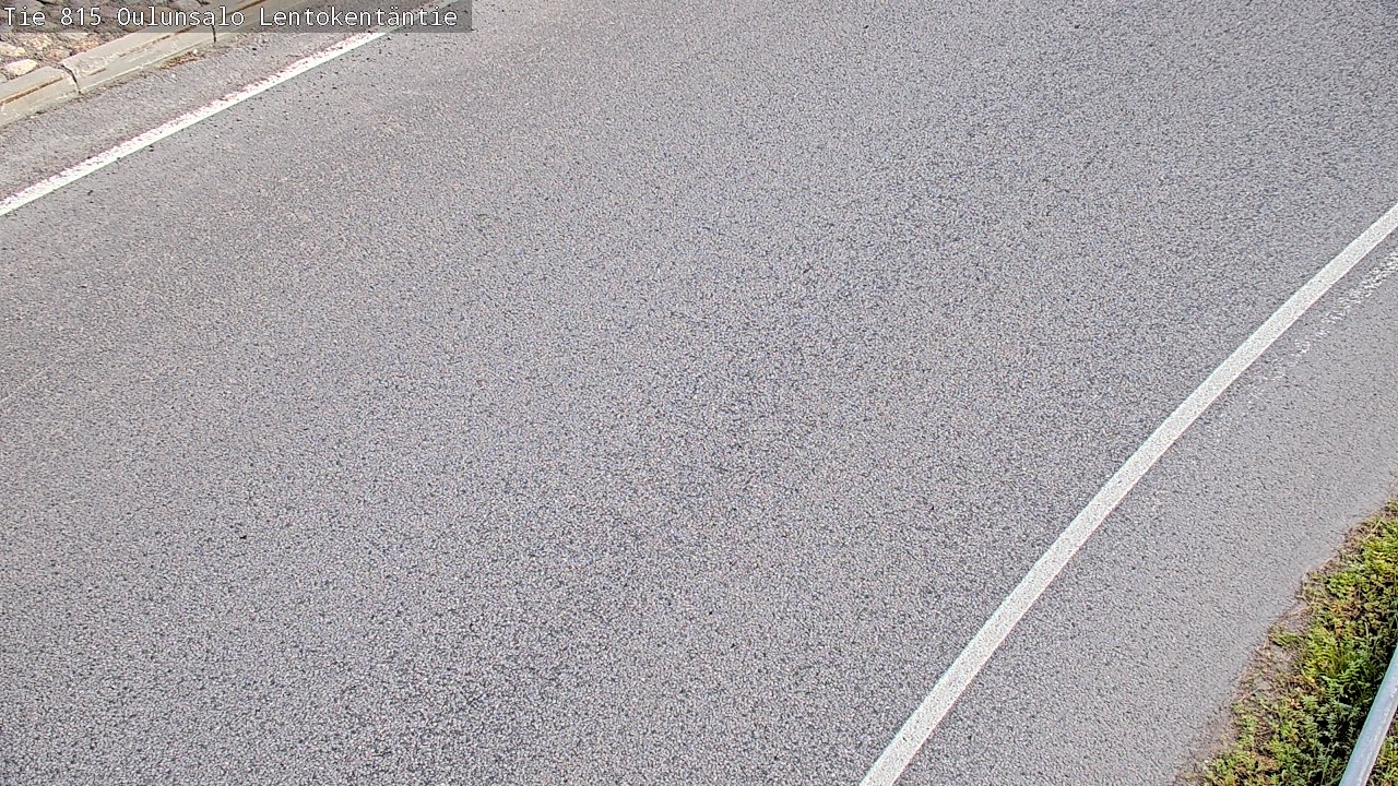 Weather Camera Image Road 816 Oulunsalo, Lentokentäntie, Oulu, Pohjois-Pohjanmaa