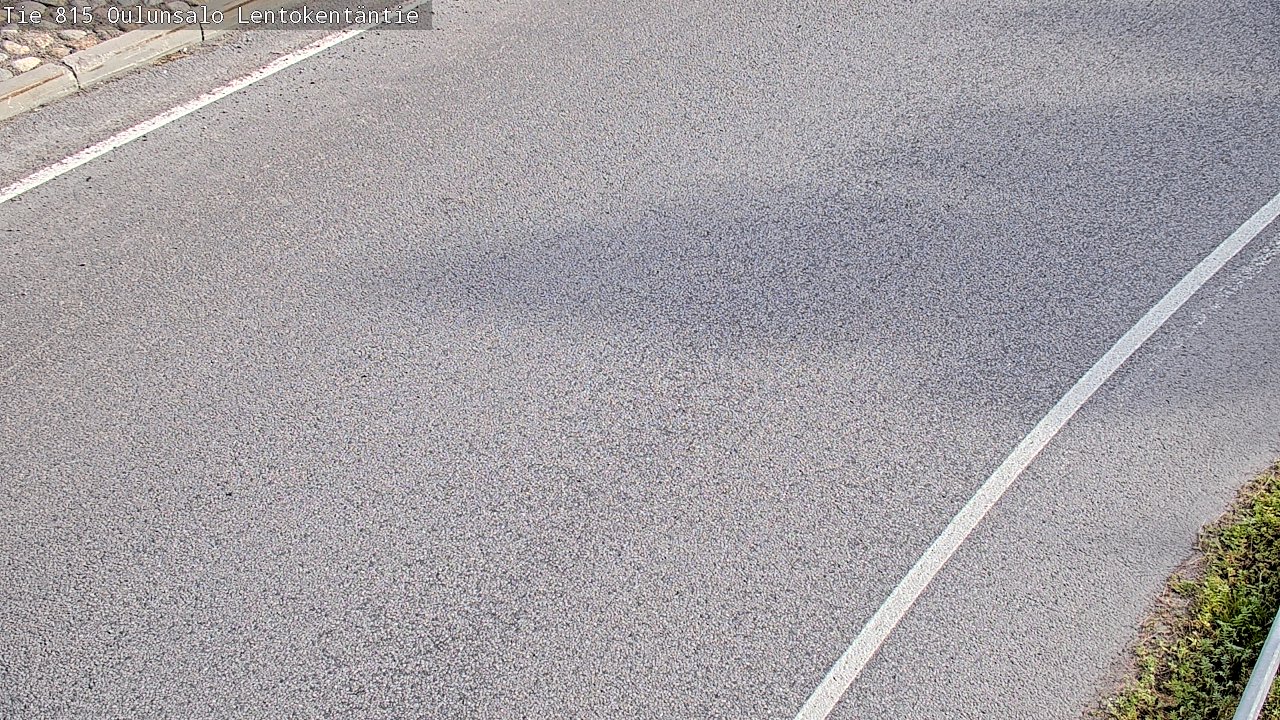 Weather Camera Image Road 816 Oulunsalo, Lentokentäntie, Oulu, Pohjois-Pohjanmaa