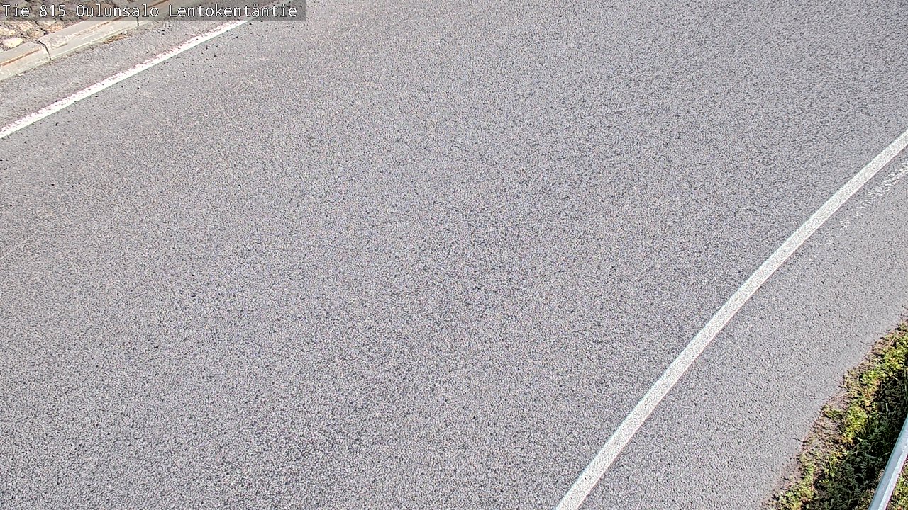 Weather Camera Image Road 816 Oulunsalo, Lentokentäntie, Oulu, Pohjois-Pohjanmaa