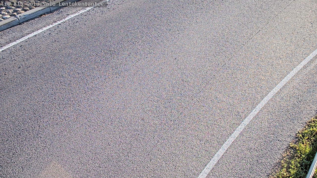 Weather Camera Image Road 816 Oulunsalo, Lentokentäntie, Oulu, Pohjois-Pohjanmaa