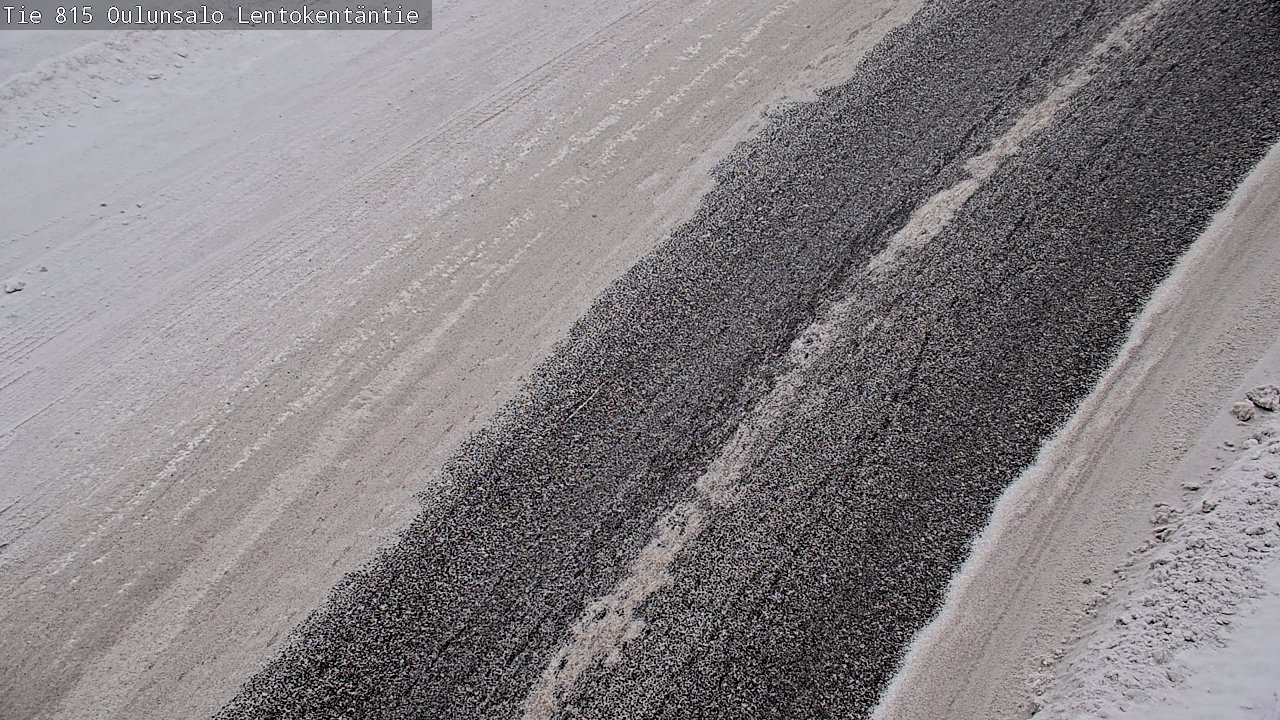 Weather Camera Image Road 816 Oulunsalo, Lentokentäntie, Oulu, Pohjois-Pohjanmaa