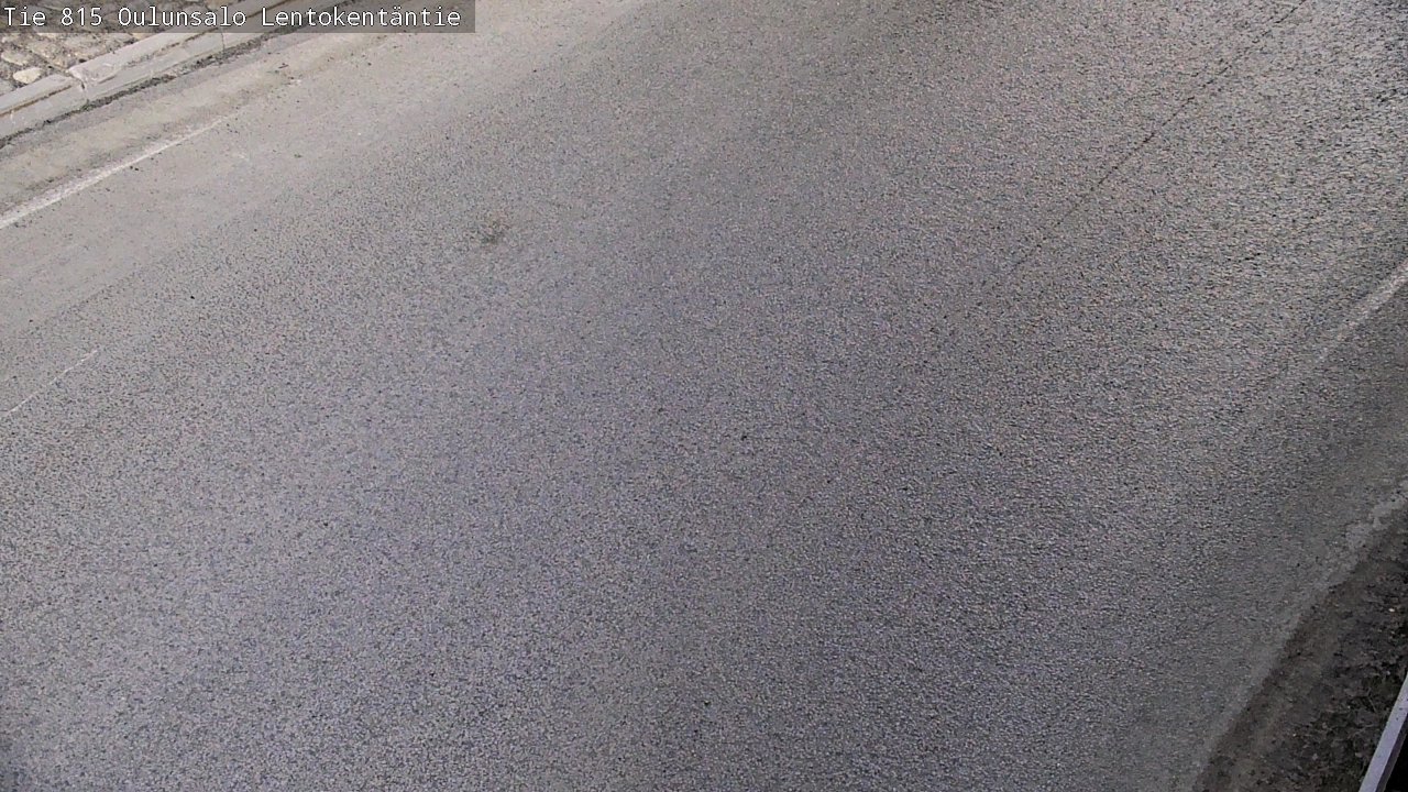 Weather Camera Image Road 816 Oulunsalo, Lentokentäntie, Oulu, Pohjois-Pohjanmaa
