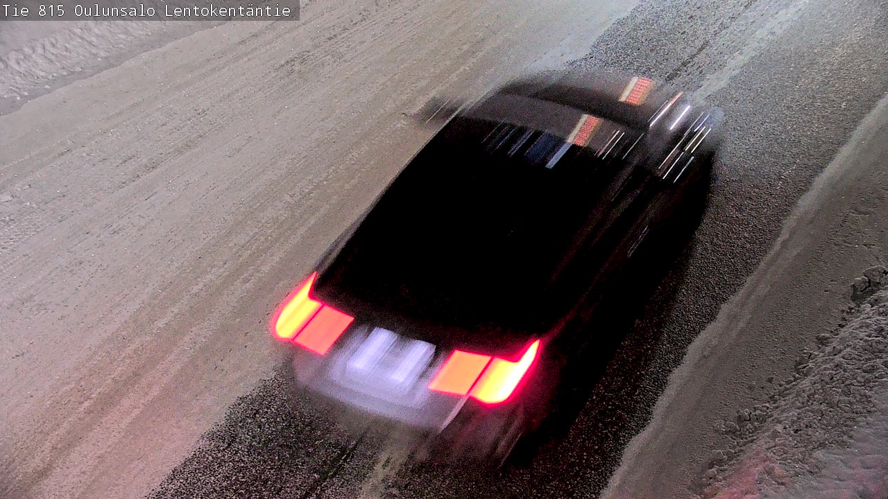 Weather Camera Image Road 816 Oulunsalo, Lentokentäntie, Oulu, Pohjois-Pohjanmaa