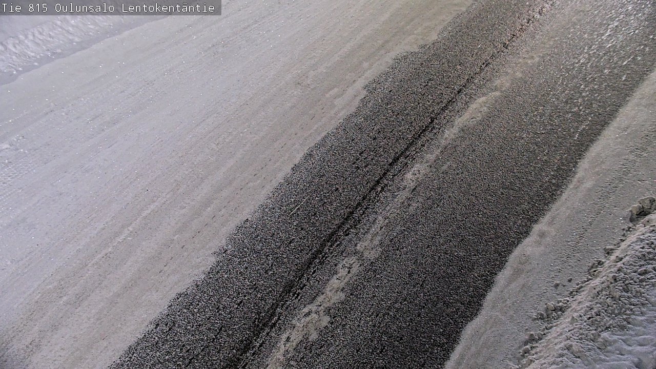 Weather Camera Image Road 816 Oulunsalo, Lentokentäntie, Oulu, Pohjois-Pohjanmaa