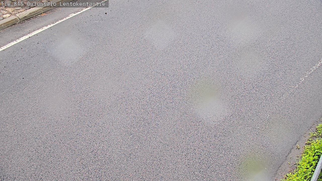 Weather Camera Image Väg 816 Uleåsalo, Lentokentäntie, Oulu, Pohjois-Pohjanmaa