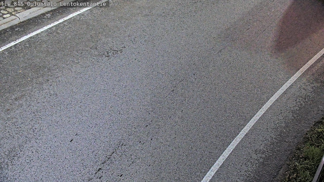 Weather Camera Image Väg 816 Uleåsalo, Lentokentäntie, Oulu, Pohjois-Pohjanmaa