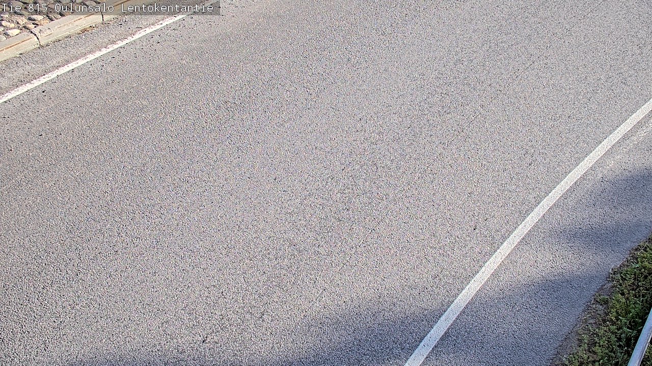 Weather Camera Image Road 816 Oulunsalo, Lentokentäntie, Oulu, Pohjois-Pohjanmaa