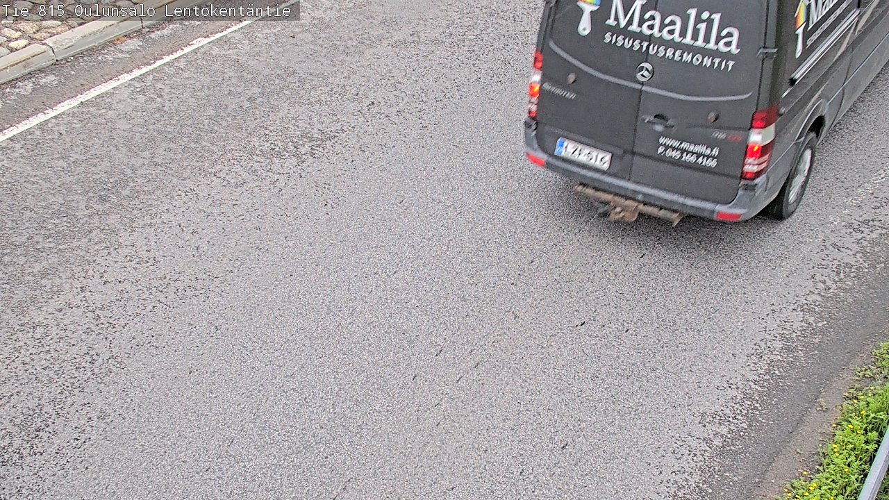Kelikamerat Kuva Tie 816 Oulunsalo, Lentokentäntie, Oulu, Pohjois-Pohjanmaa