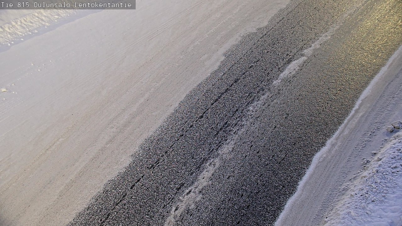 Kelikamerat Kuva Tie 816 Oulunsalo, Lentokentäntie, Oulu, Pohjois-Pohjanmaa