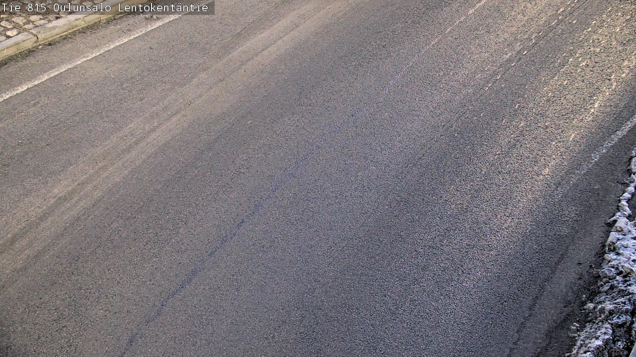 Kelikamerat Kuva Tie 816 Oulunsalo, Lentokentäntie, Oulu, Pohjois-Pohjanmaa