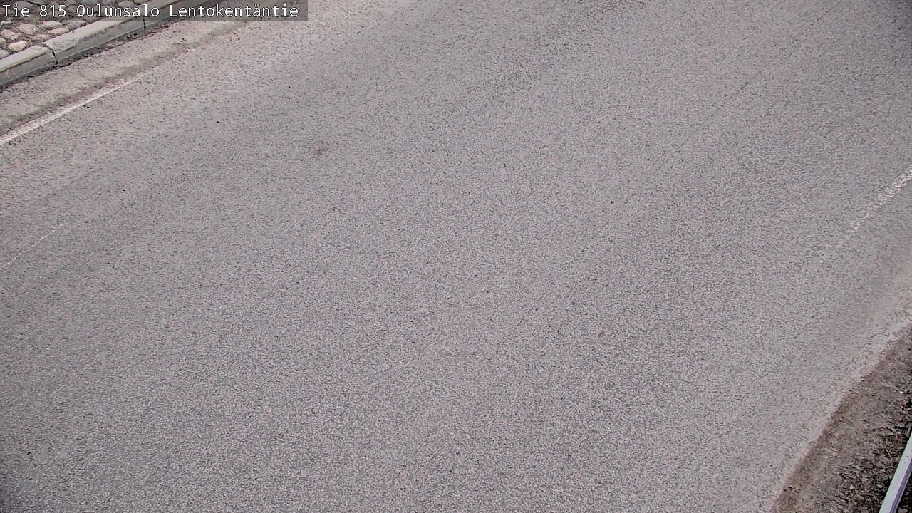 Weather Camera Image Road 816 Oulunsalo, Lentokentäntie, Oulu, Pohjois-Pohjanmaa
