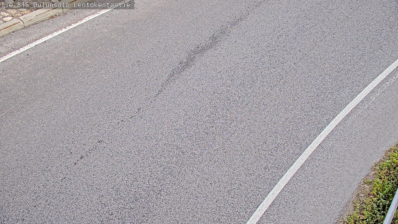 Weather Camera Image Road 816 Oulunsalo, Lentokentäntie, Oulu, Pohjois-Pohjanmaa
